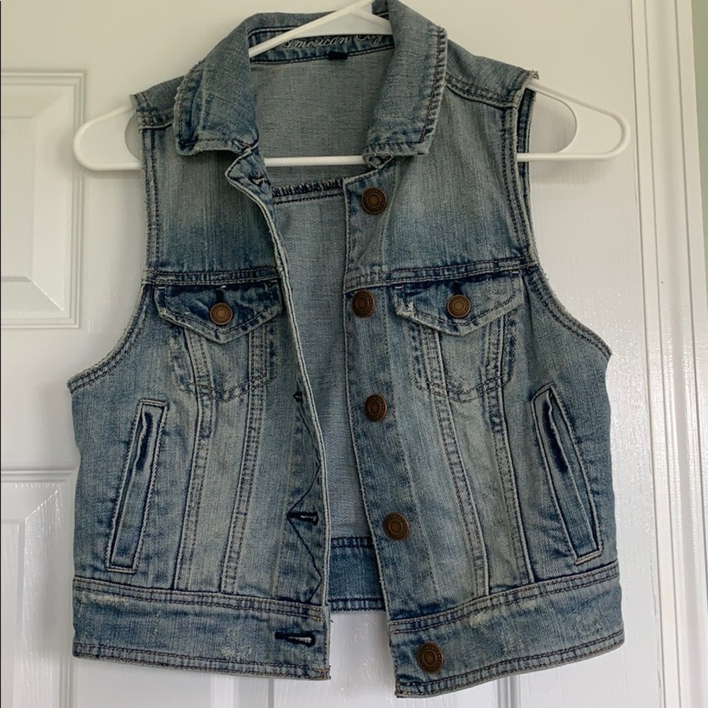AE Jean vest jacket